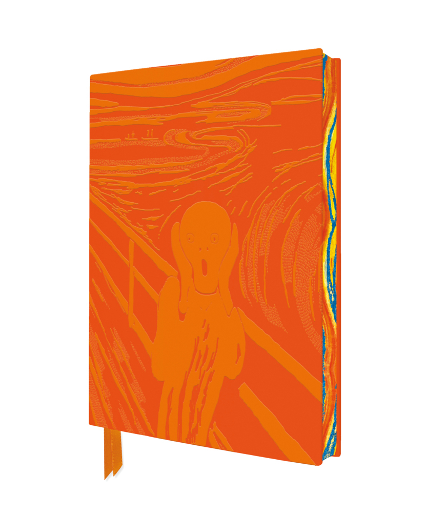 Exquisit Premium Notizbuch DIN A5: Edward Munch, Der Schrei main product photo