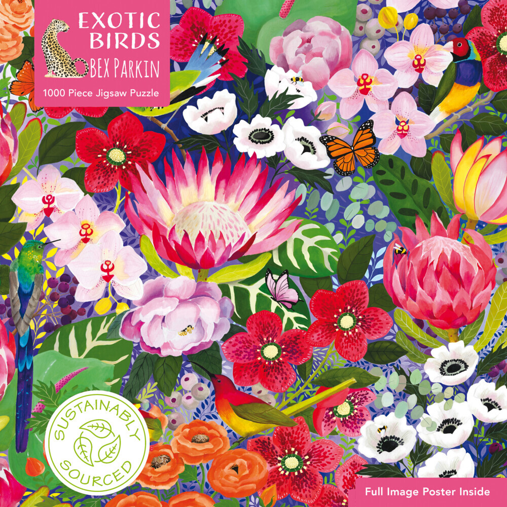 Puzzle - Bex Parkin, Exotische Vögel main product photo