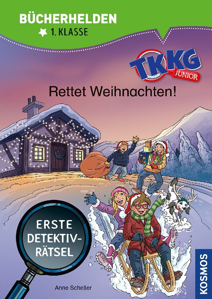 TKKG Junior, Bücherhelden 1. Klasse, Rettet Weihnachten! main product photo