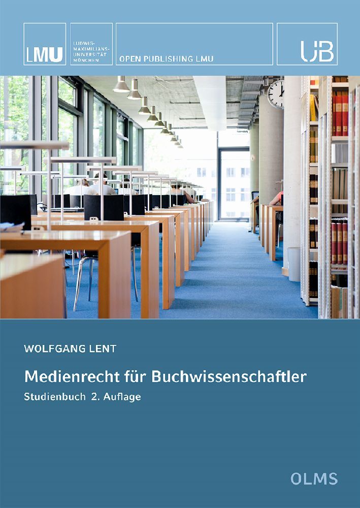 Medienrecht für Buchwissenschaftler main product photo