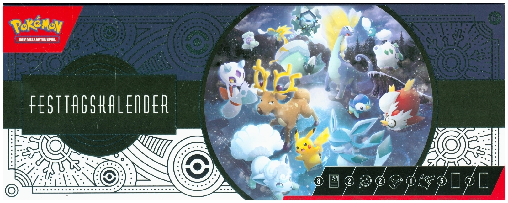 Pokémon (Sammelkartenspiel), PKM Adventskalender 2023 main product photo