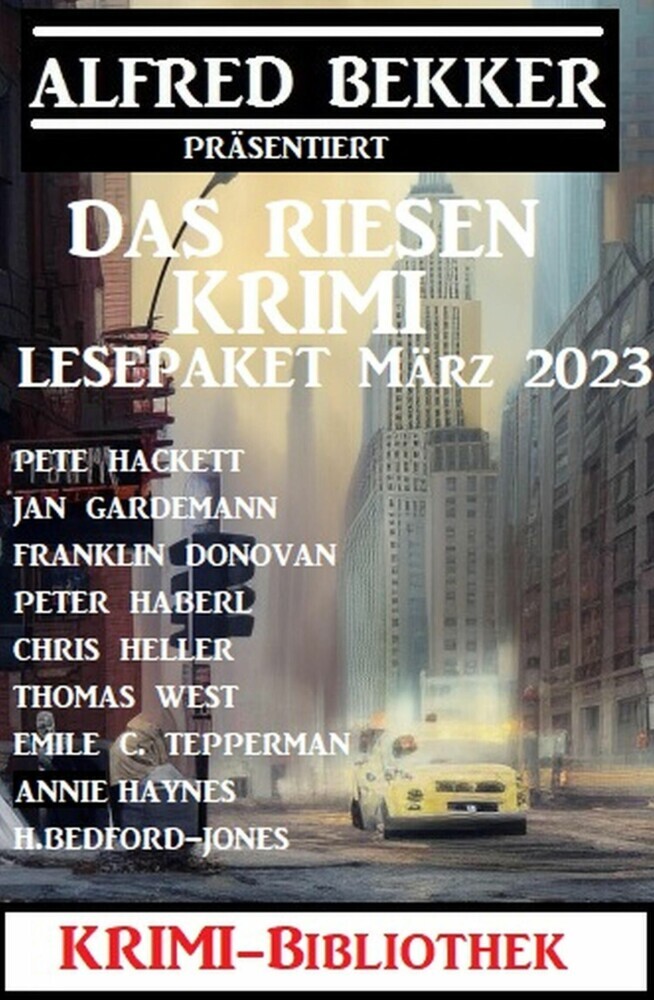 Das Riesen Krimi Lesepaket März 2023: Krimi Bibliothek main product photo