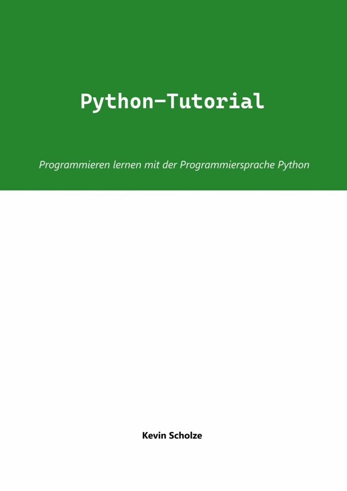 Python-Tutorial main product photo