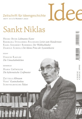 Zeitschrift für Ideengeschichte Heft XVII/3 Herbst 2023