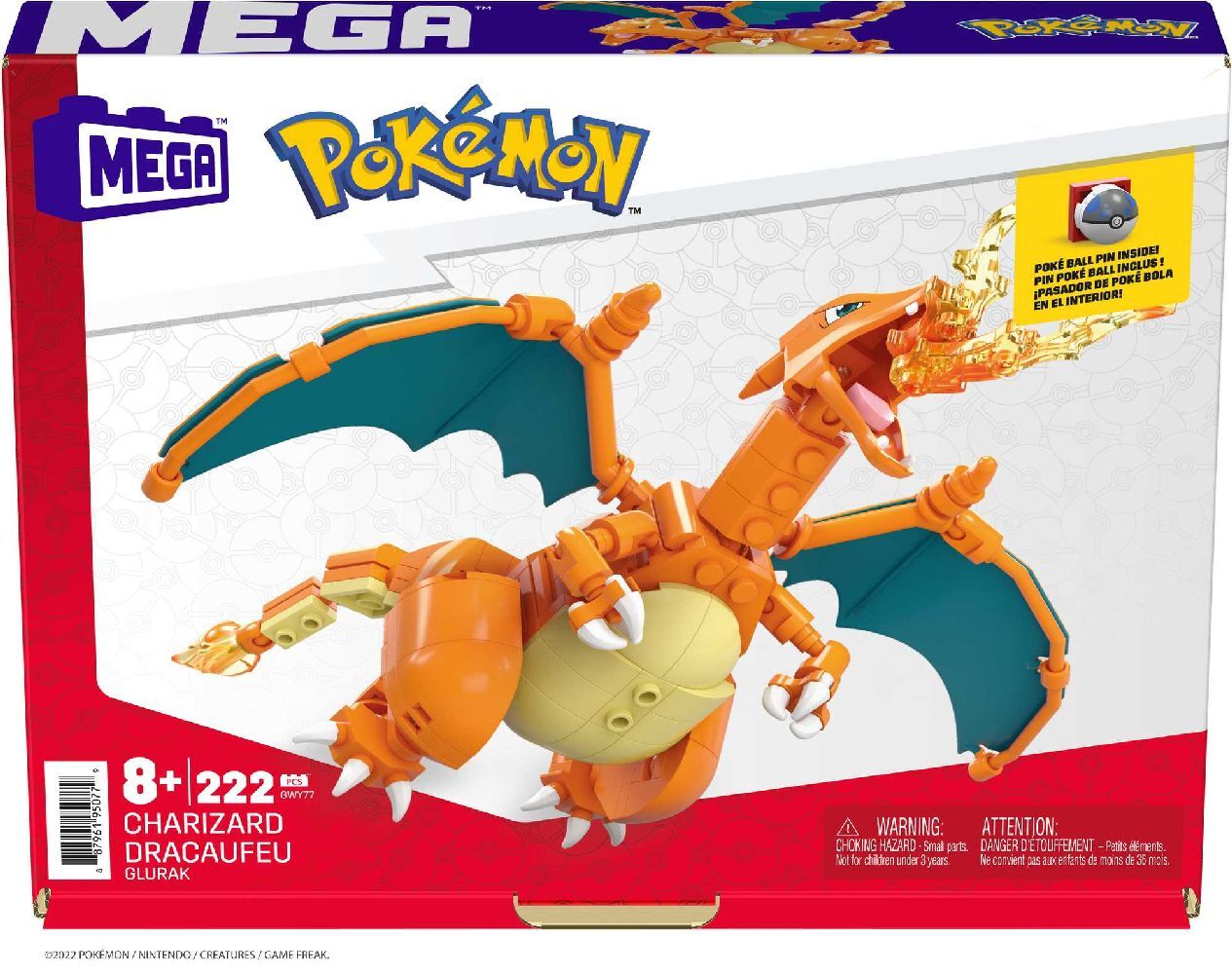 MEGA Pokémon Glurak main product photo