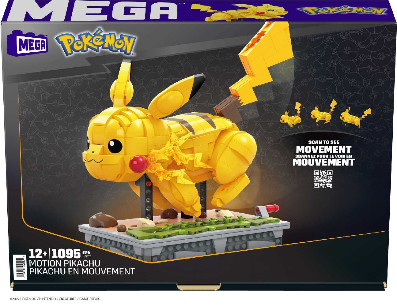 MEGA Pokémon Motion Pikachu main product photo