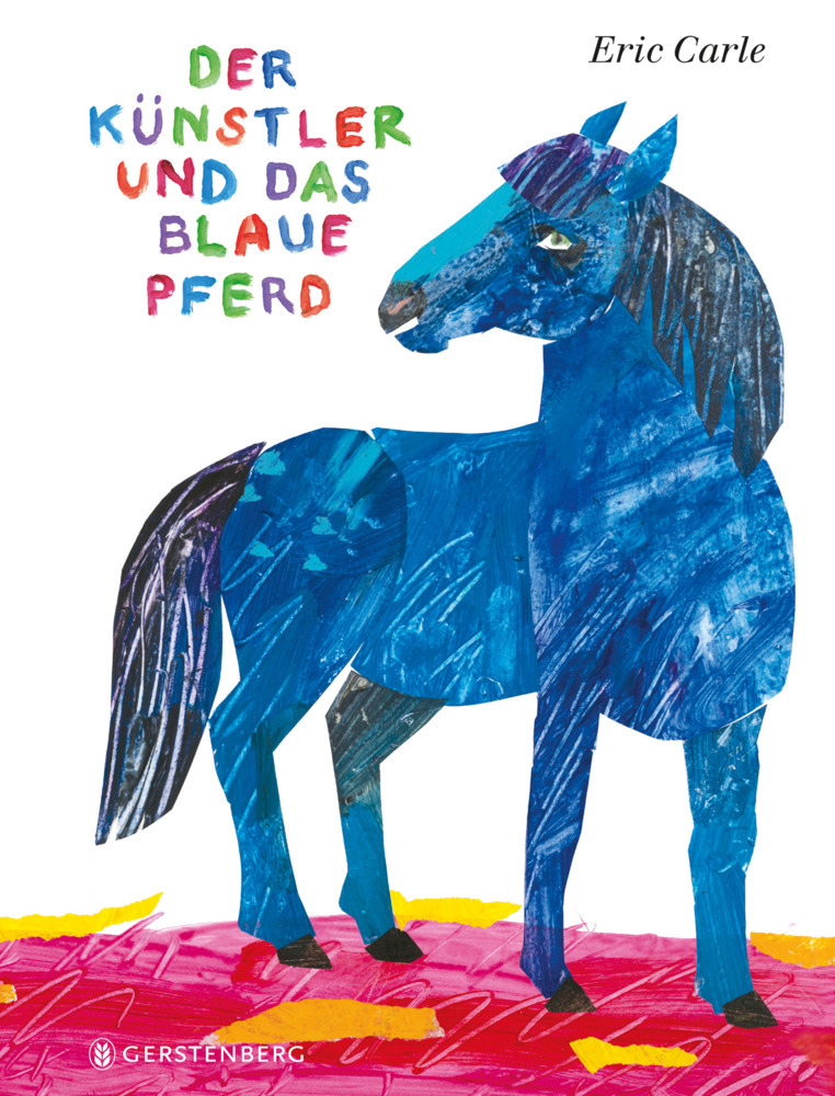 Der Künstler und das blaue Pferd main product photo