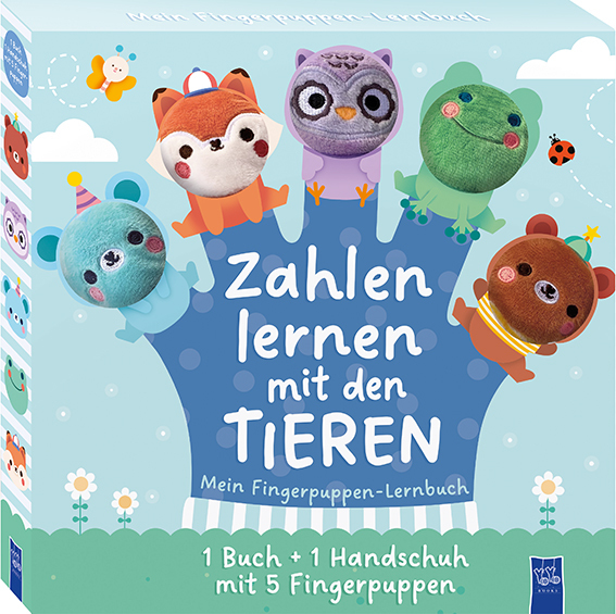 Mein Fingerpuppen-Lernbuch - Zahlen lernen mit den Tieren main product photo
