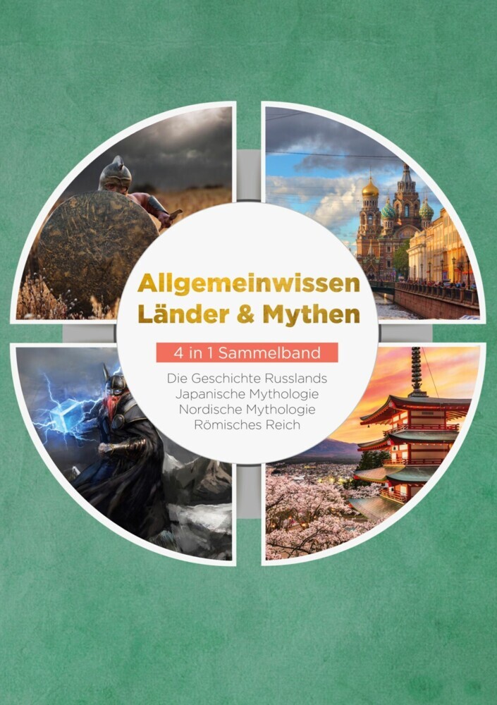 Allgemeinwissen Länder & Mythen - 4 in 1 Sammelband main product photo