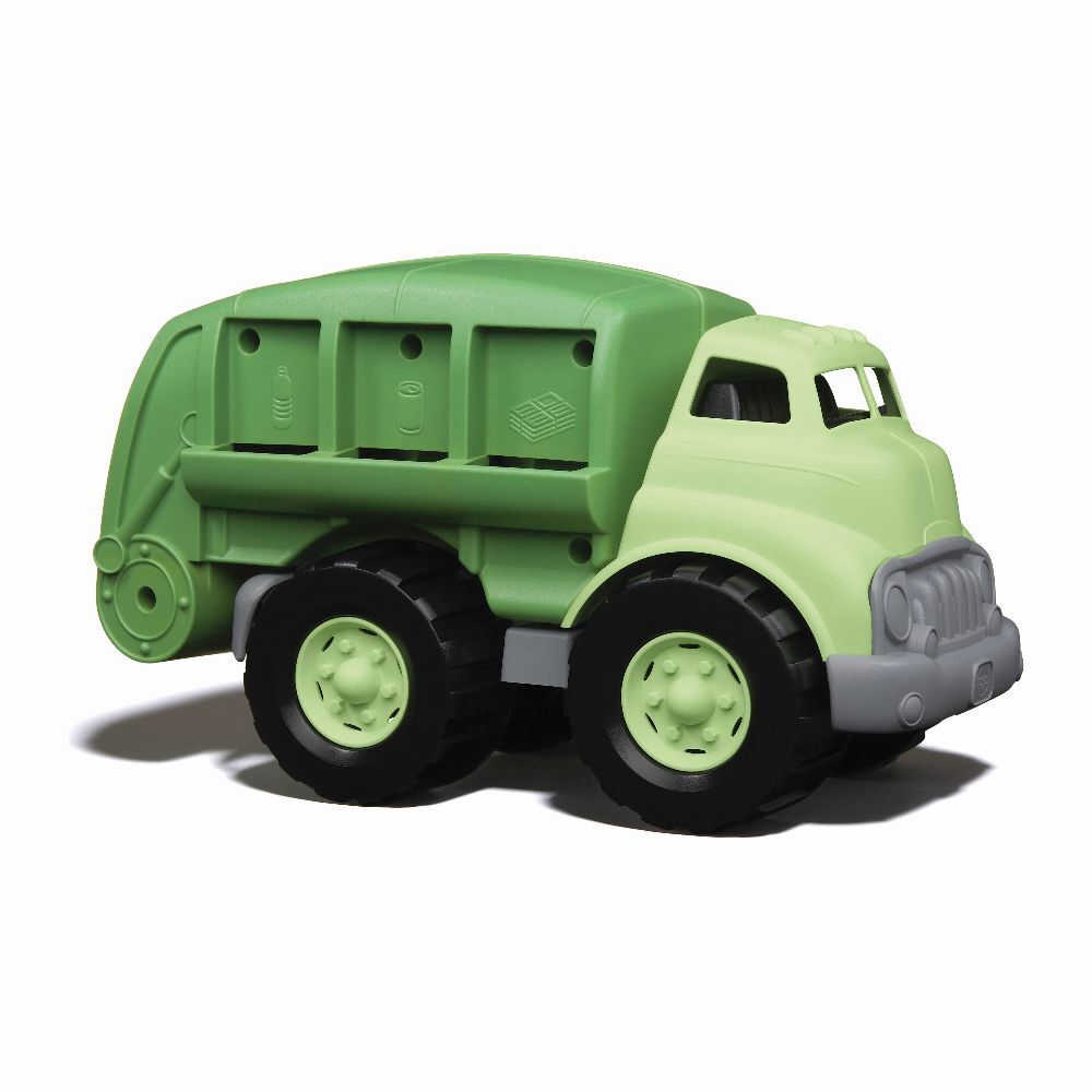 GREENTOYS - Müllwagen für Recycling grün main product photo