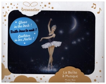 TROUSSELIER - Schmuckkästchen mit Musik, Ballerina, nachtleuchtend