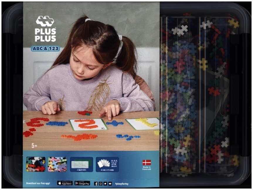 Plus Plus - 2000 Kreativ Bausteine ABC & 123 main product photo