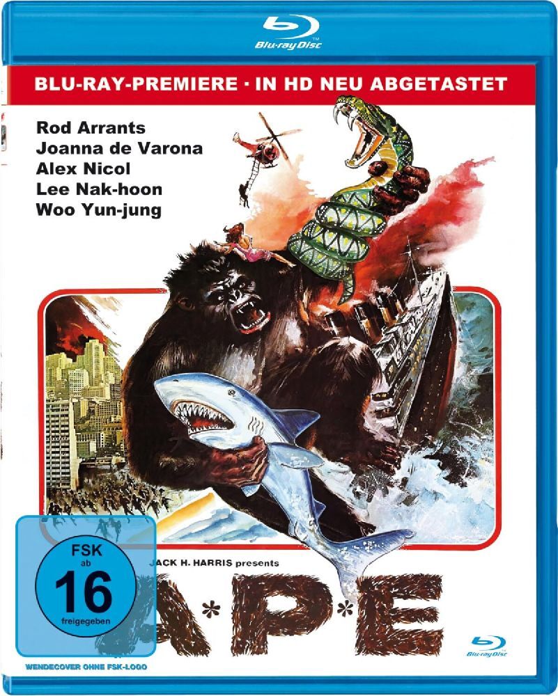 APE - uncut Fassung, 1 Blu-ray (In HD neu abgetastet) main product photo