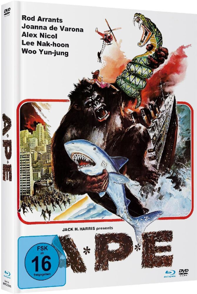 APE - uncut Fassung, 1 Blu-ray + 1 DVD (Limited Mediabook) main product photo