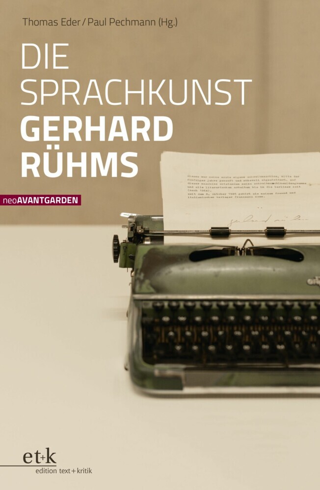 Die Sprachkunst Gerhard Rühms main product photo