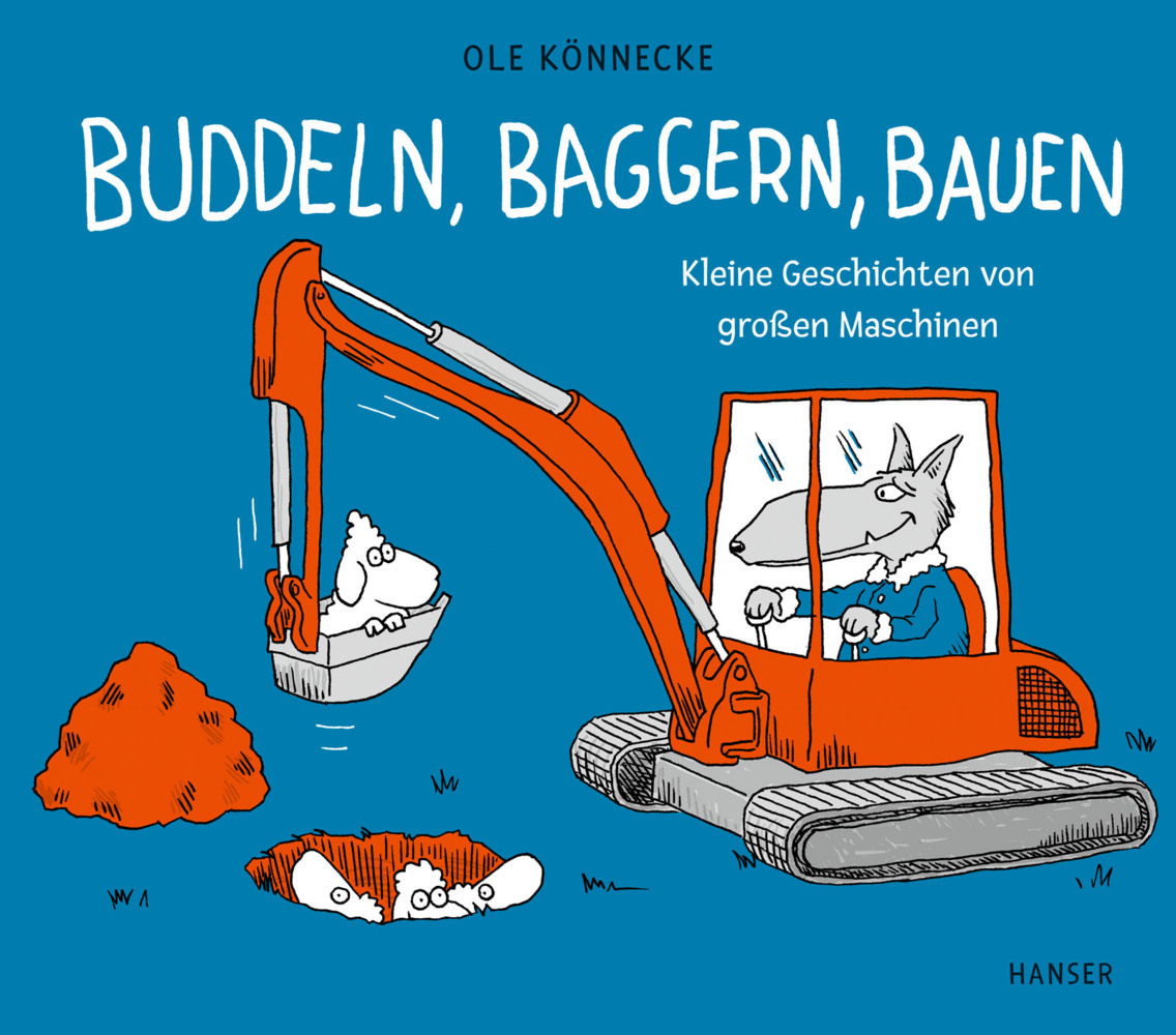 Buddeln, baggern, bauen main product photo