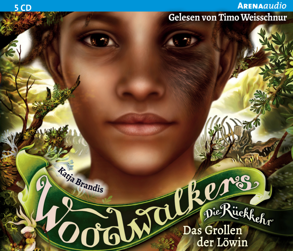 Woodwalkers - Die Rückkehr (Staffel 2, Band 3). Das Grollen der Löwin, 5 Audio-CD main product photo