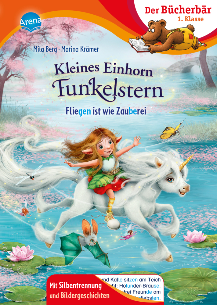 Kleines Einhorn Funkelstern. Fliegen ist wie Zauberei main product photo