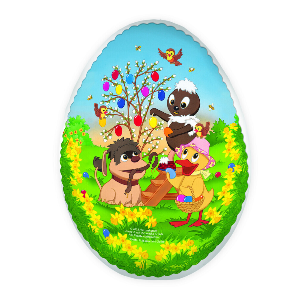 Trötsch Osterei zum Befüllen 9 cm Pittiplatsch und Freunde Füllei Pappei main product photo