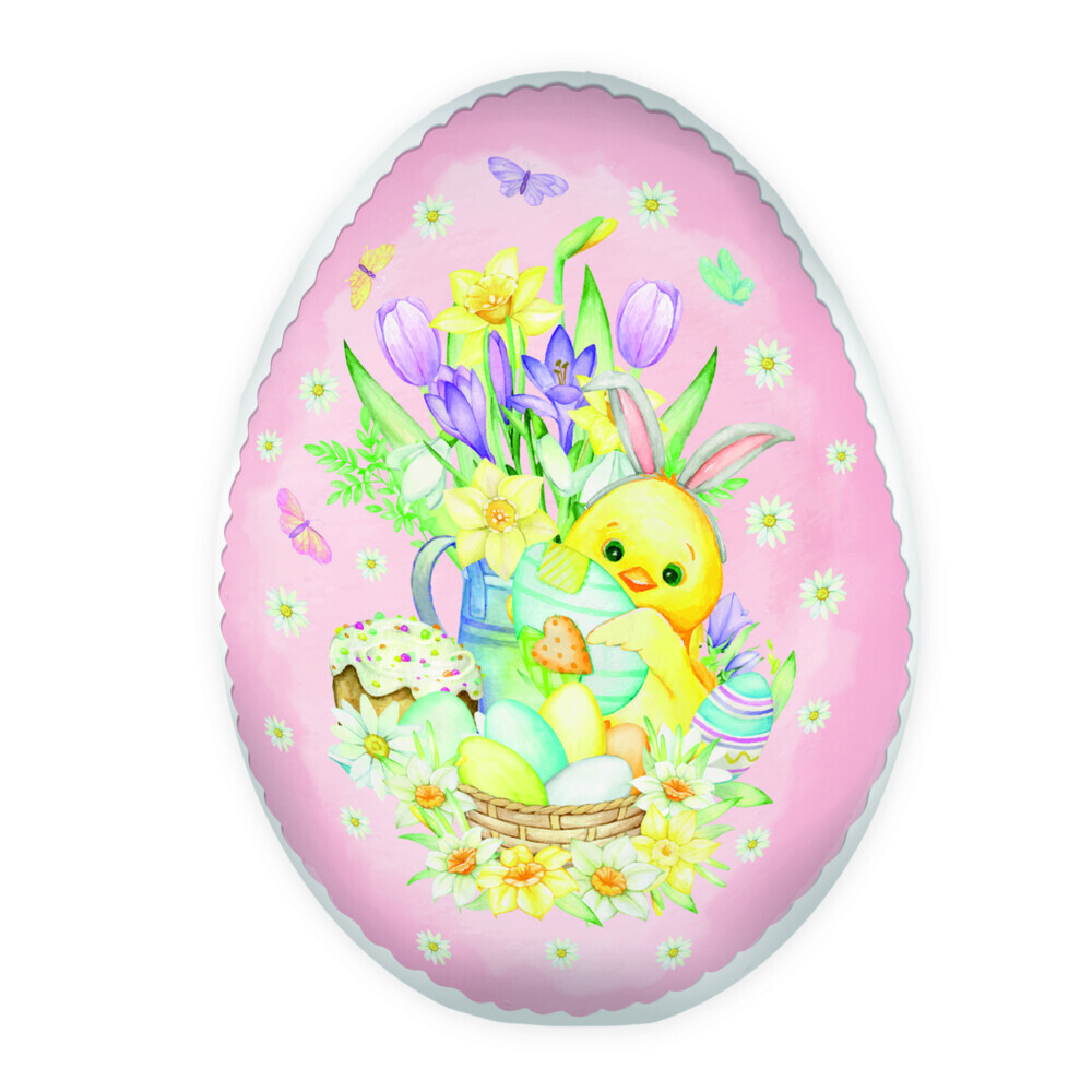Trötsch Osterei zum Befüllen 9 cm Küken Füllei Pappei main product photo