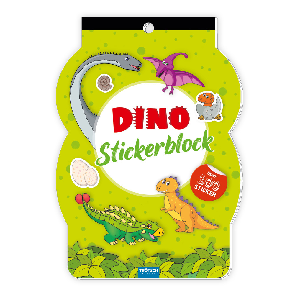 Trötsch Stickerblock Dinosaurier main product photo
