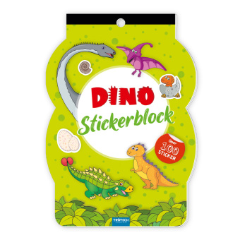 Trötsch Stickerblock Dinosaurier