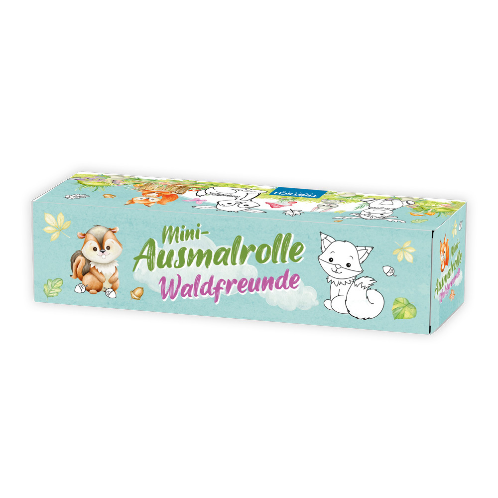 Trötsch Mini-Ausmalrolle Waldfreunde main product photo