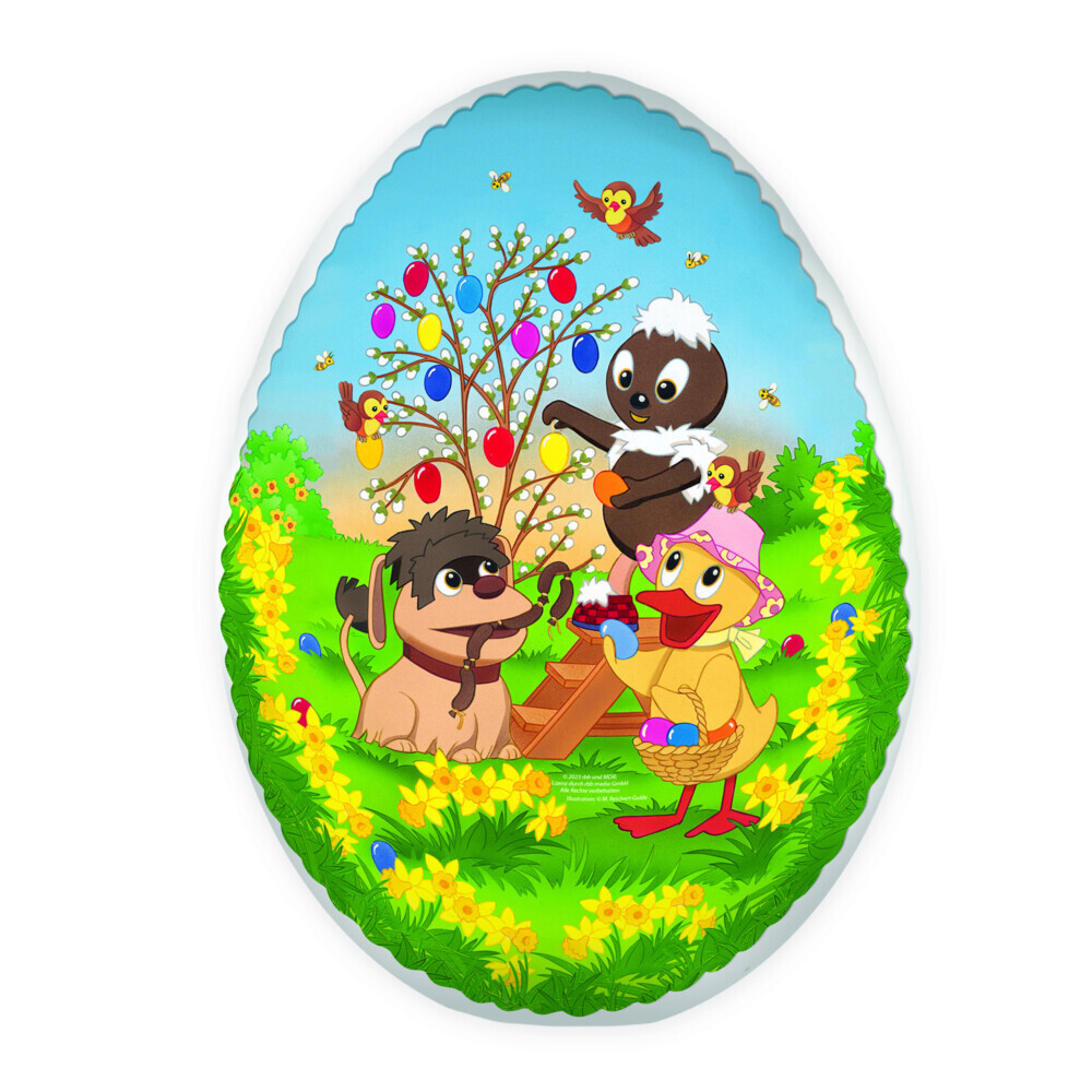 Trötsch Osterei zum Befüllen 18 cm Pittiplatsch und Freunde Füllei Pappei main product photo