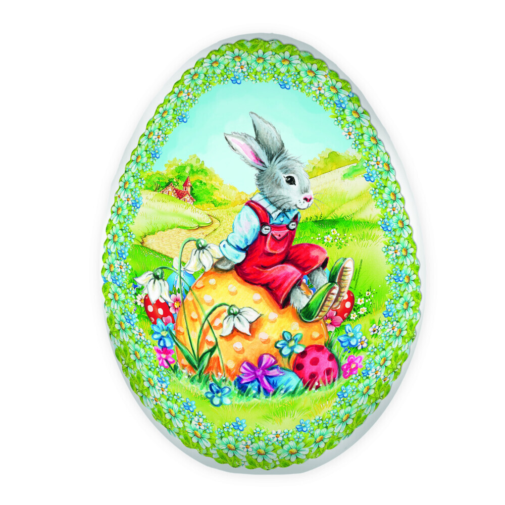 Trötsch Osterei zum Befüllen 18 cm Hasenjunge Füllei Pappei main product photo