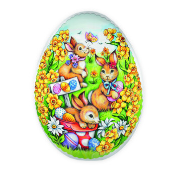 Trötsch Osterei zum Befüllen 18 cm Osterwiese Füllei Pappei