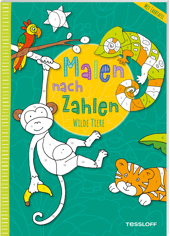 Malen nach Zahlen. Wilde Tiere main product photo