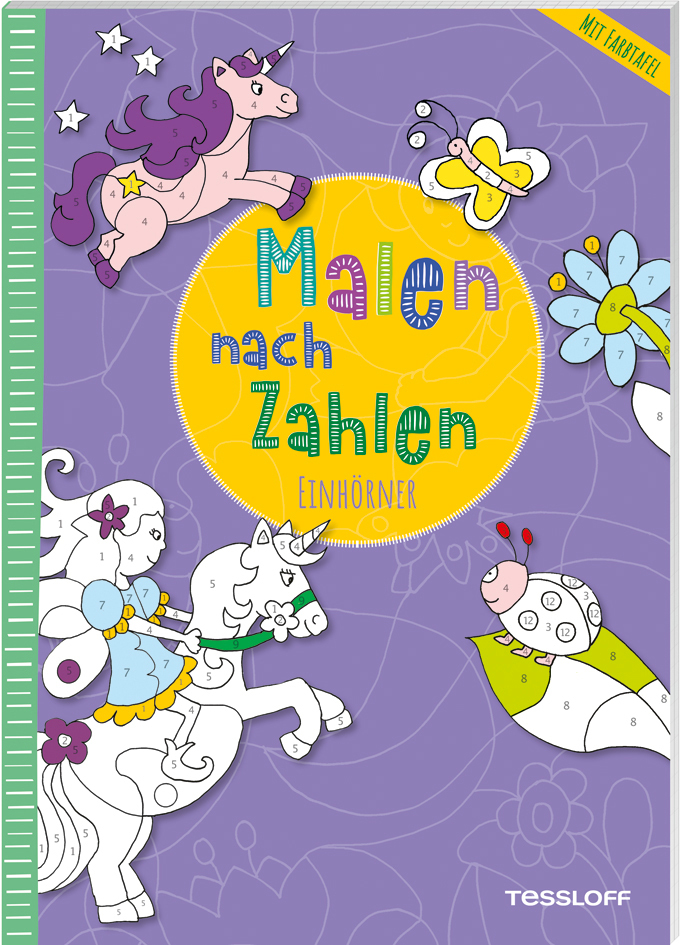 Malen nach Zahlen. Einhörner main product photo