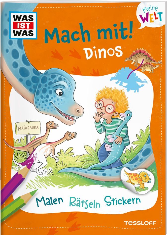 WAS IST WAS Meine Welt Mach mit! Dinos main product photo