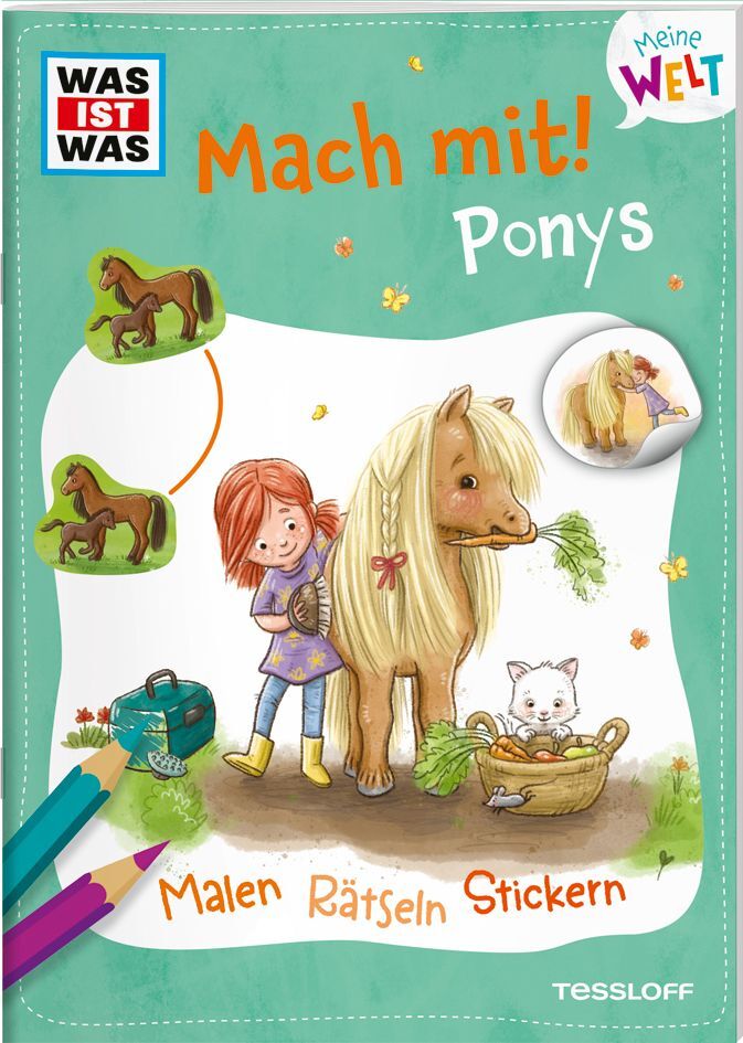 WAS IST WAS Meine Welt Mach mit! Ponys main product photo