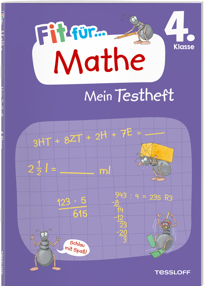 Fit für Mathe 4. Klasse. Mein Testheft main product photo
