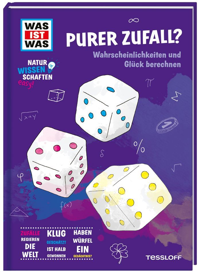 WAS IST WAS Naturwissenschaften easy! Mathe. Purer Zufall? Wahrscheinlichkeiten und Glück berechnen main product photo