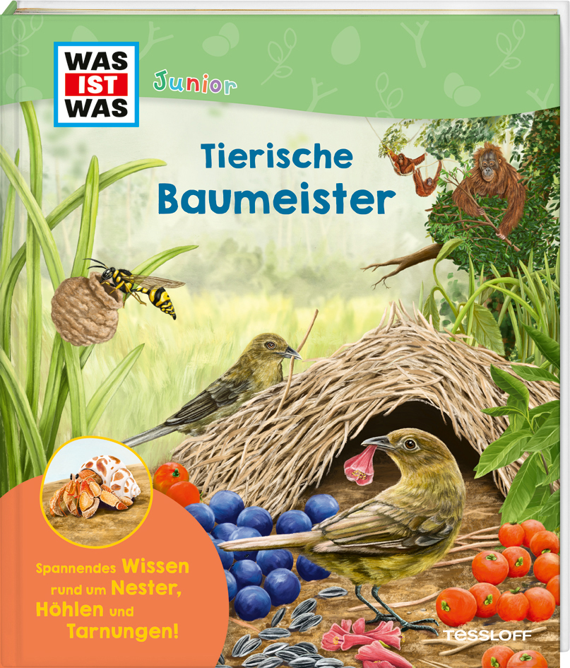 WAS IST WAS Junior Tierische Baumeister main product photo