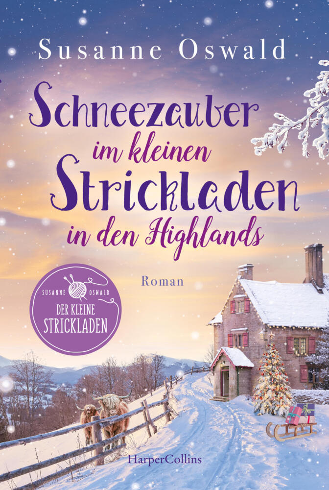 Schneezauber im kleinen Strickladen in den Highlands main product photo