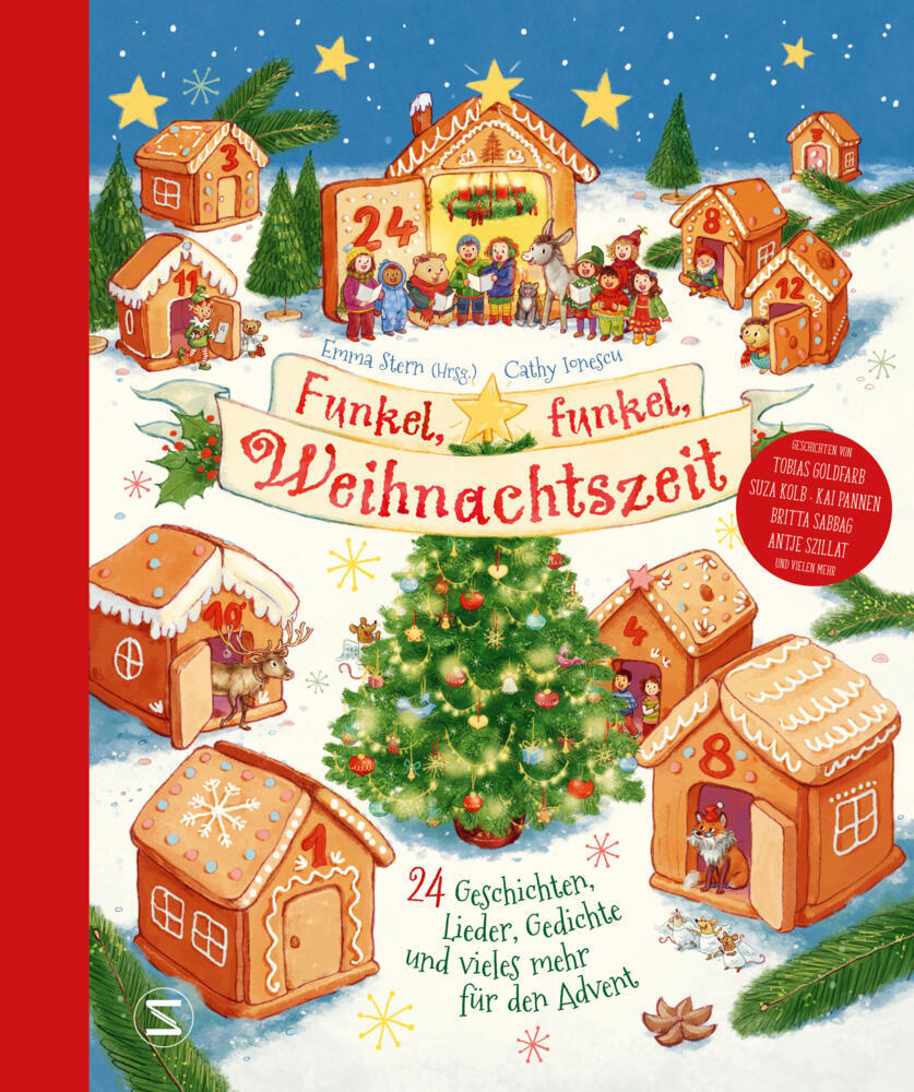 Funkel, funkel, Weihnachtszeit. 24 Geschichten, Lieder, Gedichte und vieles mehr für den Advent main product photo