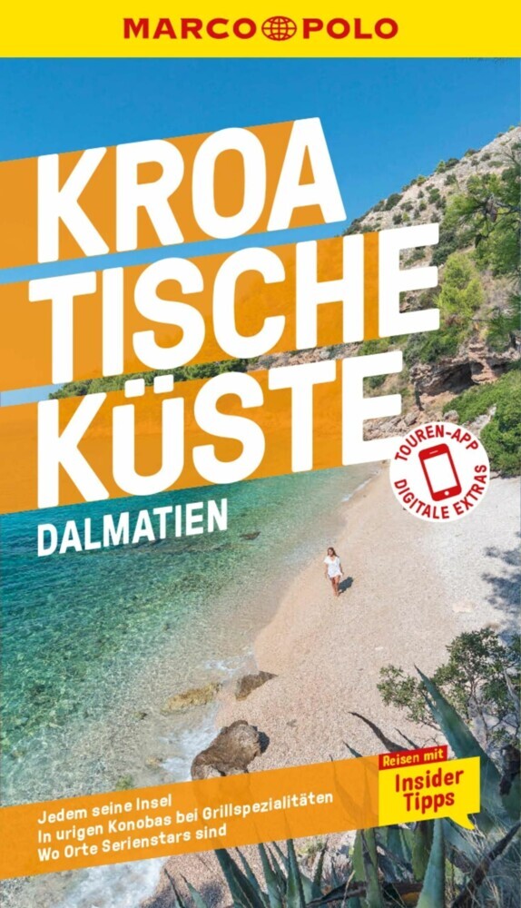MARCO POLO Reiseführer E-Book Kroatische Küste Dalmatien main product photo