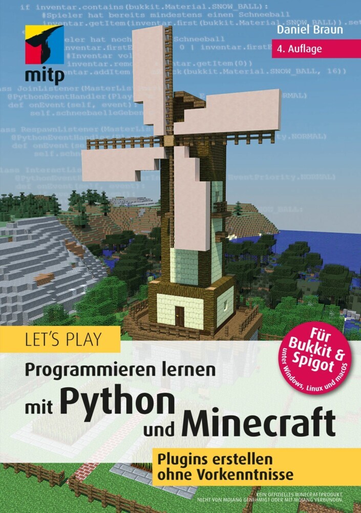 Let's Play. Programmieren lernen mit Python und Minecraft main product photo