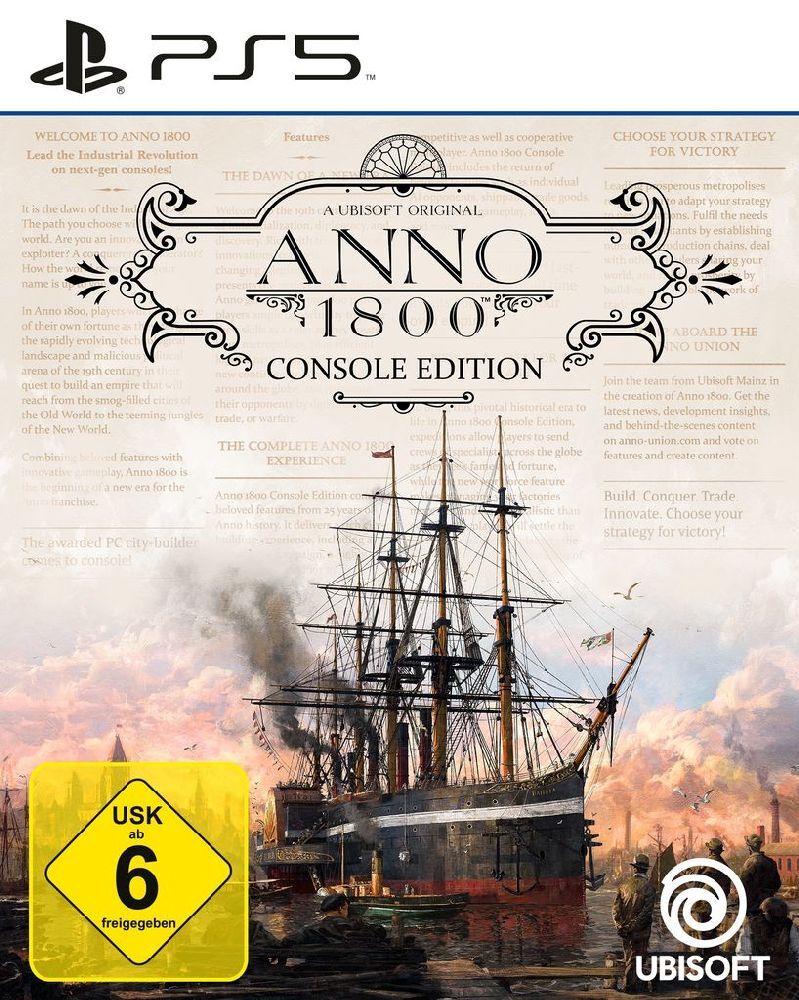 Anno 1800, 1 PS5-Blu-ray Disc (Console Edition) main product photo