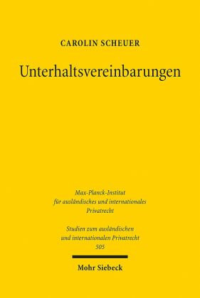 Unterhaltsvereinbarungen