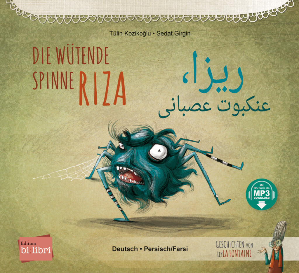 Die wütende Spinne Riza (Deutsch-Persisch/Farsi) main product photo