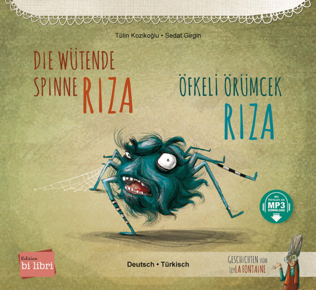 Die wütende Spinne Riza (Deutsch-Türkisch) main product photo