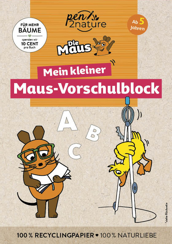 Mein kleiner Maus-Vorschulblock. Vorschulübungen für Kinder ab 5 Jahren main product photo