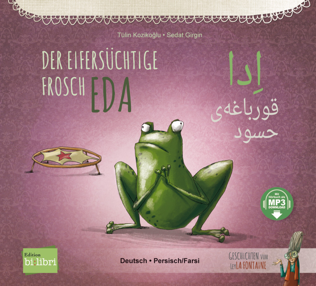 Der eifersüchtige Frosch Eda (Deutsch-Persisch/Farsi) main product photo