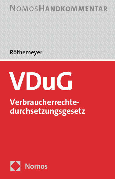 VDuG - Verbraucherrechtedurchsetzungsgesetz main product photo