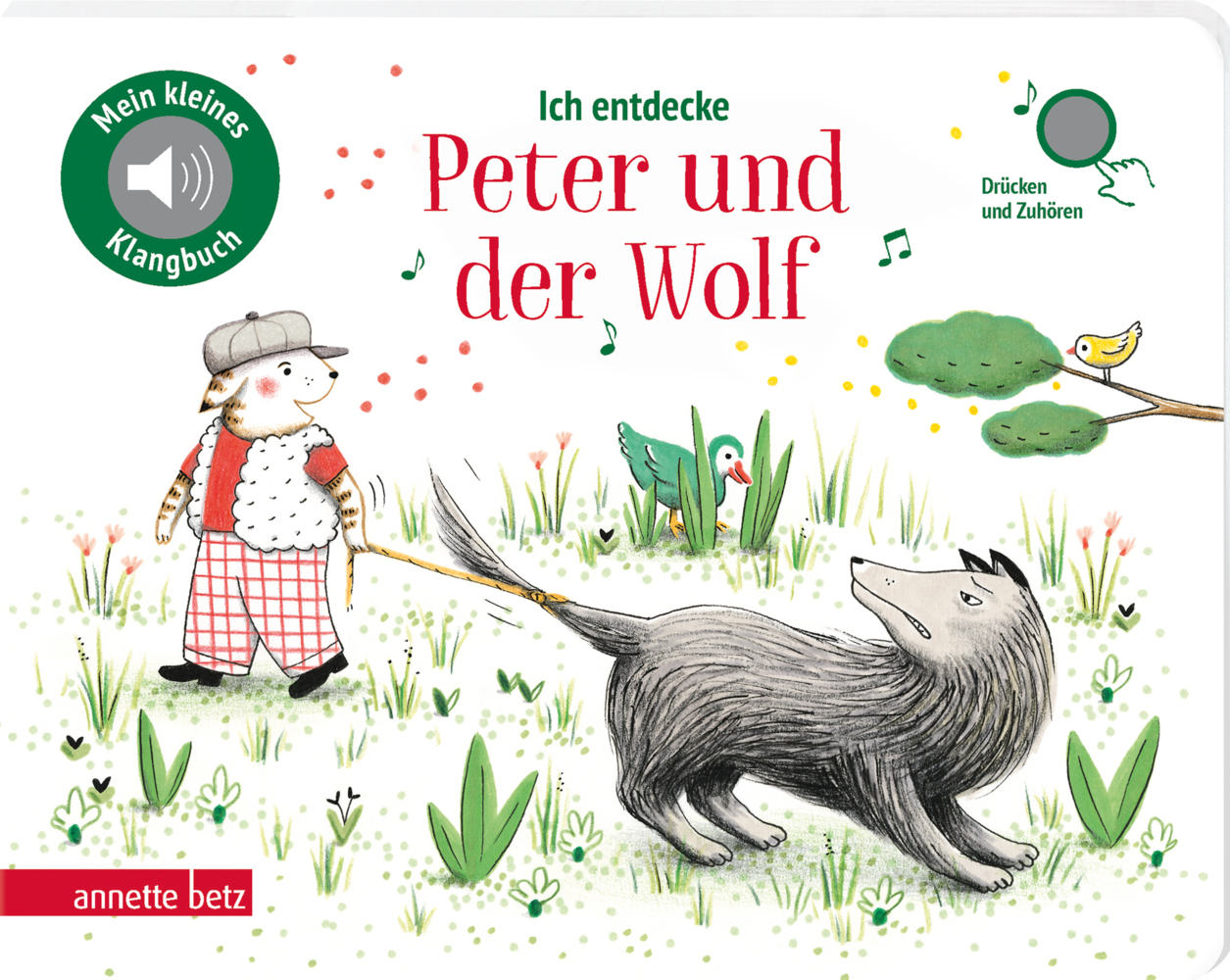 Ich entdecke Peter und der Wolf - Pappbilderbuch mit hochwertigem Sound (Mein kleines Klangbuch) main product photo
