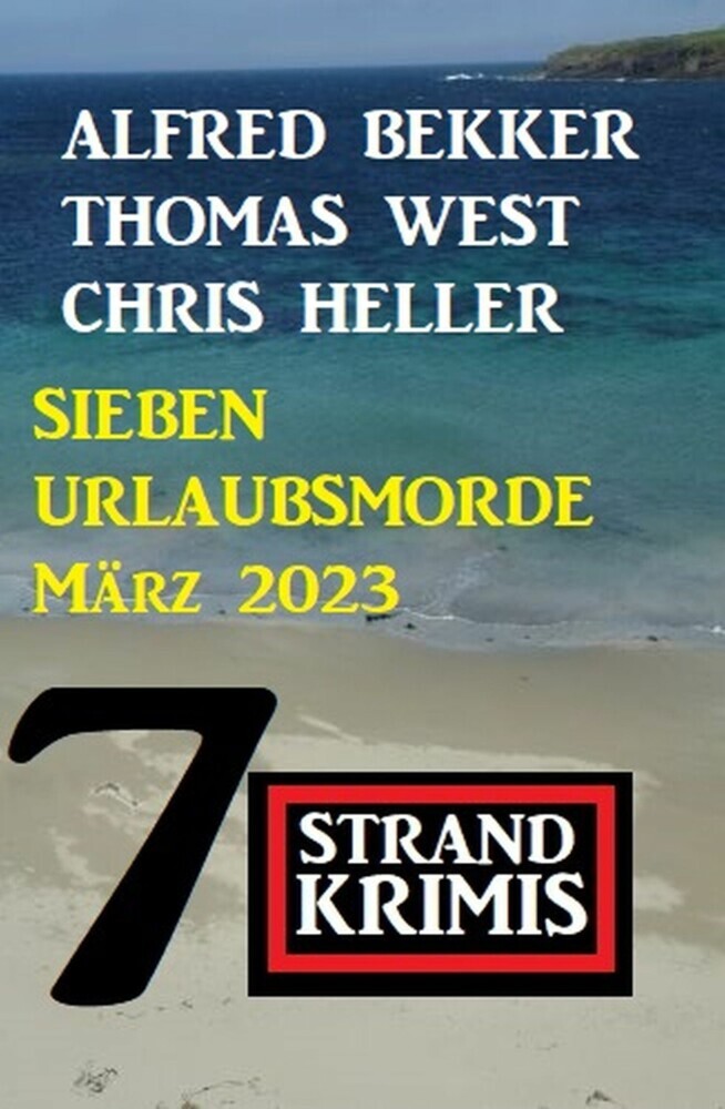 Sieben Urlaubsmorde März 2023: 7 Strandkrimis main product photo